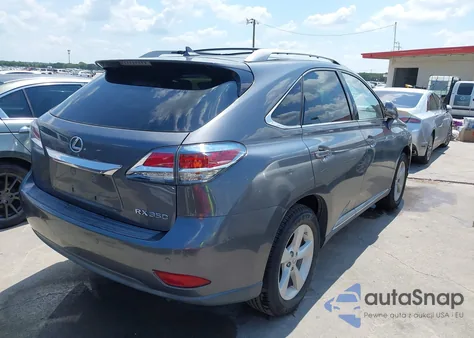 2013 Lexus Rx 350 z USA, uszkodzony, nr VIN 2T2BK1BA2DC192110